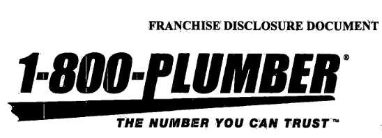 1-800-Plumber Franchise Logo