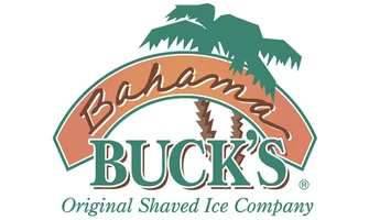 Bahama Buck's Original Shaved Ice Company Franchise Logo