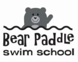 Bear Paddle Swim School Franchise Logo
