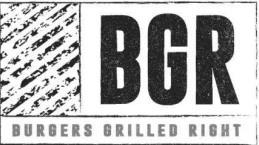 BGR Burgers Grilled Right Franchise Logo
