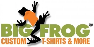 Big Frog Custom T-Shirts & More Franchise Logo
