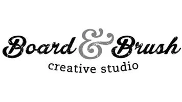 Board & Brush Creative Studio Franchise Logo