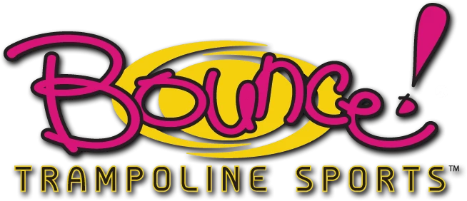 Bounce! Trampoline Sports Franchise Logo