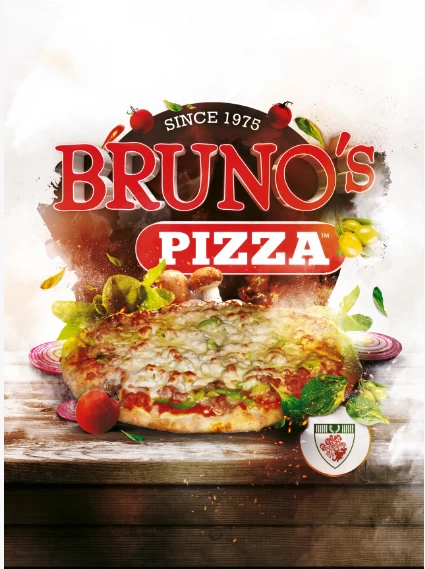 Bruno's Pizza Franchise Logo