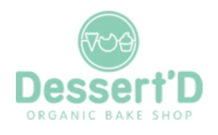 Dessert'D Organic Bake Shop Franchise Logo