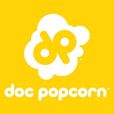Doc Popcorn Franchise Logo