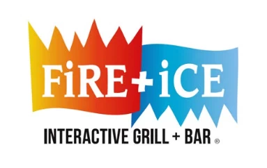 FiRE+iCE Interactive Grill and Bar Franchise Logo
