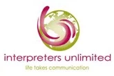 Interpreters Unlimited Franchise Logo