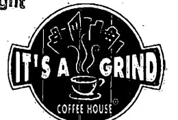 It's A Grind Coffee House Franchise Logo