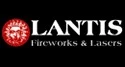 LANTIS FIREWORKS AND LASERS Franchise Logo