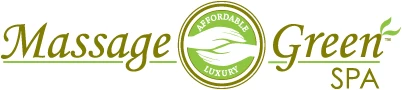 Massage Green Spa Franchise Logo