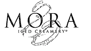 Mora Iced Creamery Franchise Logo