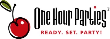 ONE HOUR PARTIES Franchise Logo