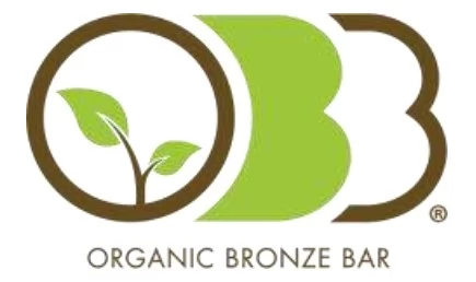 Organic Bronze Bar Franchise Logo