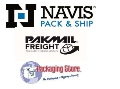 Pakmail Freight | Navis Pack & Ship | Packaging Store Franchise Logo