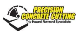 Precision Concrete Cutting Franchise Logo