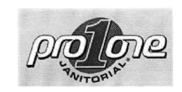 Pro One Janitorial Franchise Logo