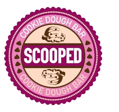 Scooped Cookie Dough Bar Franchise Logo