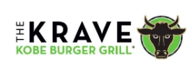 The Krave Kobe Burger Grill Franchise Logo