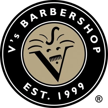 V's Barbershop Franchise Logo